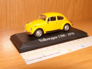 VOLKSWAGEN 1300 BEETLE YELLOW - 1970 1:43 PICHIRILO ESCARABAJO - Picture 1 of 1