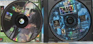 WWF Smackdown & Mayhem PS1 Bundle 2 PlayStation 1 Games - Picture 1 of 3