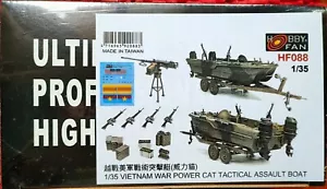 Hobby Fan 1/35 Vietnamkrieg Power Katze taktischer Angriff Boot Harz Kit - Bild 1 von 2