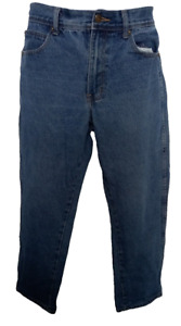 Hudson Harbour - Blue Zip Fly, Bootcut Denim jeans - size 34/29