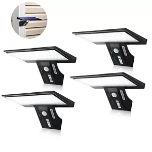 JESLED LED Solar Wall Lights Motion Sensor Outdoor Garden Yard Security Lights - Picture 1 of 14