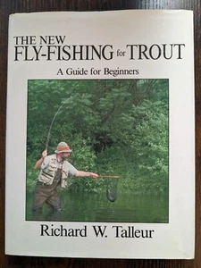 The New Fly-Fishing for Trout by Richard W. Talleur 1987 A Guide For Beginners - Picture 1 of 8
