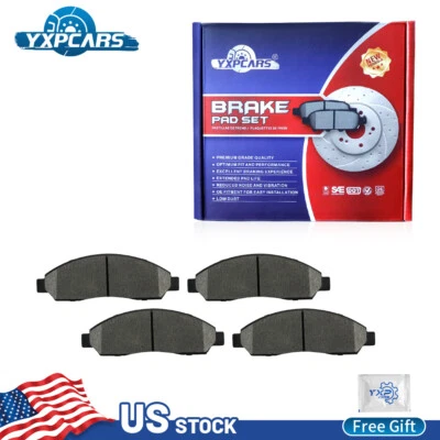 Kit de pastillas de freno delanteras de cerámica para Chevy Colorado Gmc Canyon 2004 2005 2006 - 2008 Foto 1 de 4