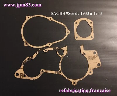 SACHS FICHTEL 98cc 2 temps de 1933 à 1943 - pochette de joints - Photo 1/3