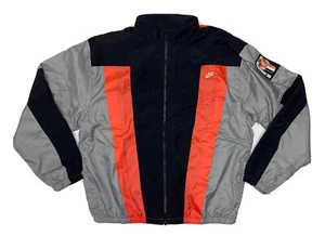 Nike NSW International Reissue Jacket Black Ember Glow CZ5802-010 Men's Size XS - Picture 1 of 12