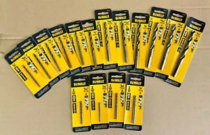 New DEWALT Black & Gold Drill Bits- Select Size - Free Ship - Picture 1 of 5