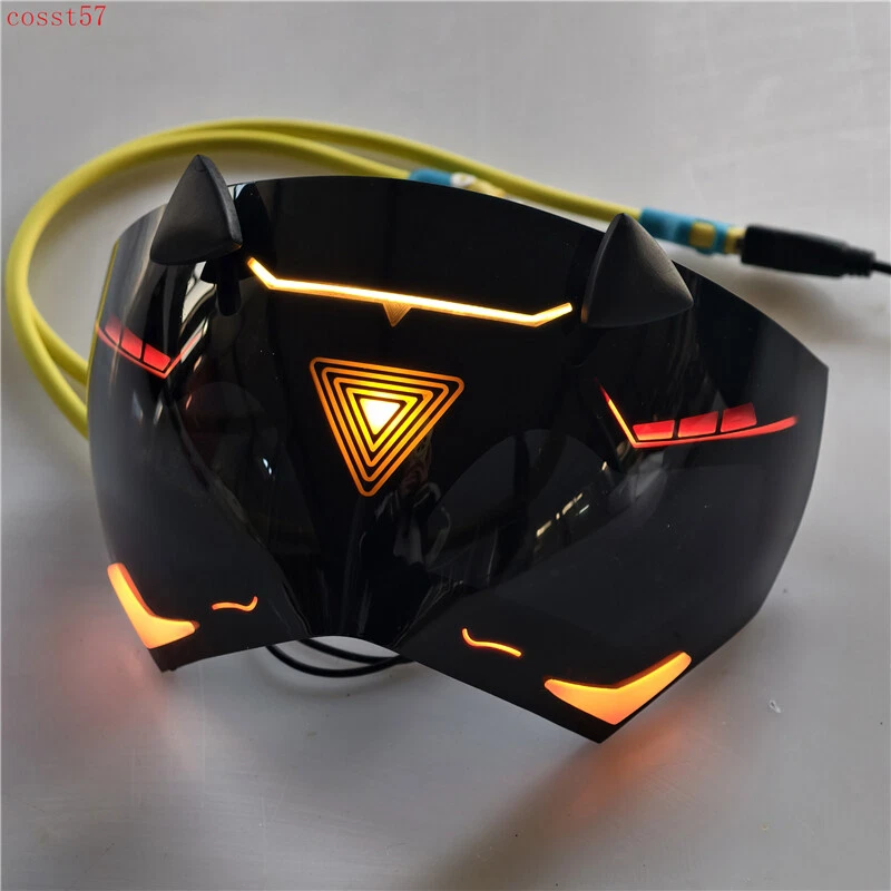 Game Zenless Zone Zero Trigger Cosplay Props Half Face Mask LED Light Eye Mask - Image 1 of 4
