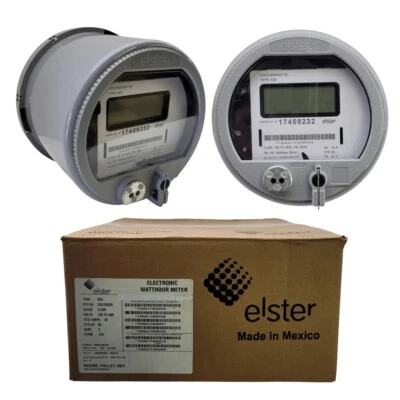 4 NEW Elster A3D Electronic Watt Hour Meter  120V to 480V  CLass 200 ZD531000000 - Image 1 of 4