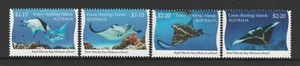 COCOS Islands 2021 MANTA RAY design set of 4 MNH - Marine Life , Wildlife. - Picture 1 of 1