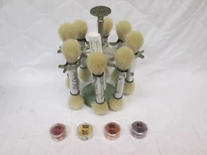 Inkylicious 8 Ink Dusters Brushes on Stand & 4 Perfect Pearls Compounds - Unused - Picture 1 of 6
