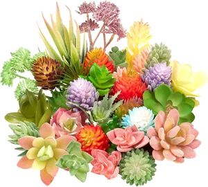 32 Pieces Mini Artificial Succulents Unpotted Realistic Artificial Succulent Fak - Picture 1 of 12