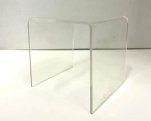 Set of 6 Medium 4"x4"x4" Acrylic Risers - Picture 1 of 4
