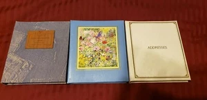 Lot of 5 Vintage C.R. Gibson Address Books 6 Ring Looseleaf Refill size 6.5”x7” - Picture 1 of 11