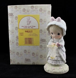 Enesco Precious Moments Figurine May Only Good Things Come Your Way #524425 1990 - Bild 1 von 11