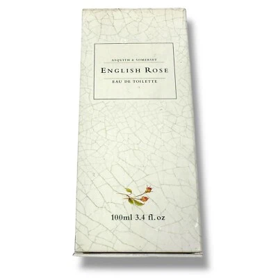 Asquith & Somerset English Rose Eau de Toilette Perfume Fragancia 3.4 OZ Nuevo Foto 1 de 4