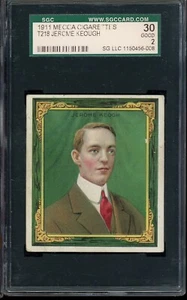 1911 Mecca Cigarettes Billiards T218 Jerome Keough SGC 2 - Picture 1 of 2