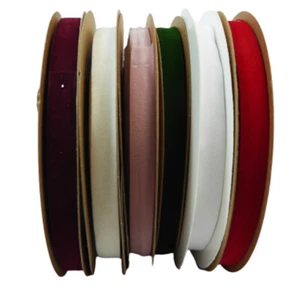 Nastro Velluto Double Mm 15 Mt 30 Addobbi Decorazioni - Imagen 1 de 7