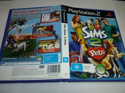 THE SIMS 2 PETS (SONY PS2 GAME, M) (P161549-1 A) - Image 1 of 3