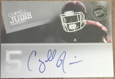 2012 Press Pass Autographs Silver Coryell Judie PPS-CJ Texas A&M - Image 1 of 2