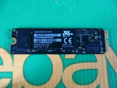 Apple MacBook Air A1466 A1465 A1502 2013-2017 A1398 15" Late 2013 2015 128GB SSD - Image 1 of 4