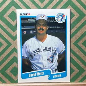 David Wells 1990 Fleer Blue Jays Card # 96 - Picture 1 of 2