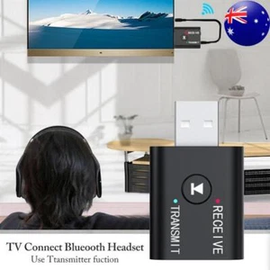 TR6 USB Bluetooth-compatible 5.0+EDR Transmitter Receiver Audio Adapter for Car - Afbeelding 1 van 7