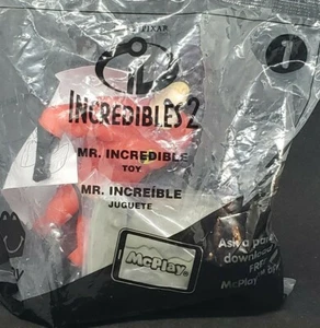 MCDONALDS INCREDIBLES 2 #1 MR. INCREDIBLE HAPPY MEAL TOY 2018 - Foto 1 di 3