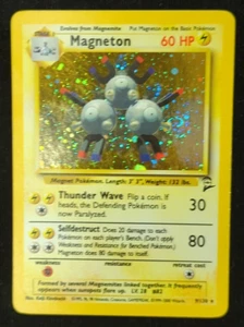 Pokemon Cards: Base Set 2 Rare Holo: Magneton 9/130 - Picture 1 of 9