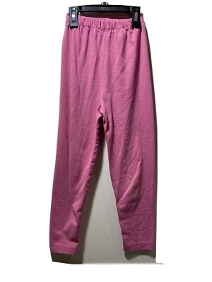 The Bailey 男孩女孩儿童粉色裤子 6x 100% 棉弹性腰围 — 第 1/4 张图片