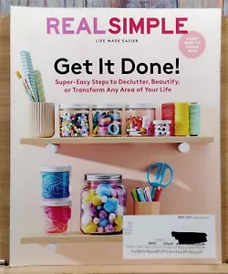 Real Simple Magazin MAI 2021 Get It Done! Super-einfache Schritte zum Entrümpeln, schön - Bild 1 von 24