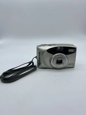 Fujifilm Zoom Date 60 Silver 35mm Film Camera Auto Focus Point/Shoot Tested READ - Image 1 of 4