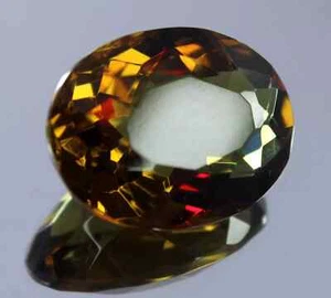40 CT Natural Alexandrite Loose Gemstone Oval Cut Color Changing Certified 25x19 - Picture 1 of 6