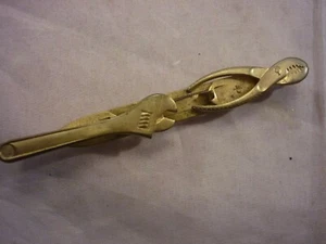 VINTAGE ANSON MEN'S TIE CLIP CLASP ADJUSTABLE WRENCH & PLIERS  - Picture 1 of 6