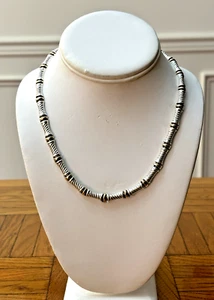 Vintage Sterling Silver and Vermelle Necklace by Milor - Picture 1 of 8