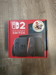 **BUNDLE** Nintendo Switch 2 + Mario Kart World NEW IN Factory SEALED BOX - Picture 1 of 7