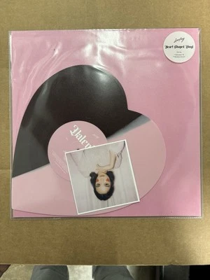 Laufey Valentine Chocolate Strawberry Colored Heart Shaped Limited Edition Vinyl - Image 1 of 2