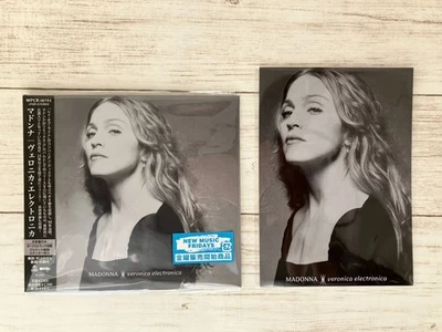 MADONNA VERONICA ELECTRONICA CD Japan Limited Bonus Track w/ postcard, sticker - Image 1 of 4