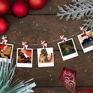 Northlight 10ct Blanco LED Mini Reno Navidad Hadas Luces 5.25' Alambre Cobre - Imagen 1 de 5