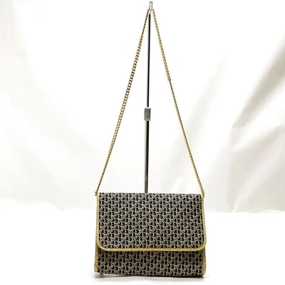 Bolso de hombro Christian Dior de lona dorada 4746243 SIN TARIFA Foto 1 de 4