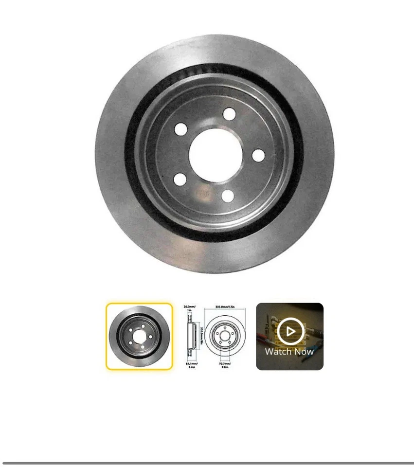 Rotor de freio Carquest Wearever: YH145264 - Imagem 1 de 1