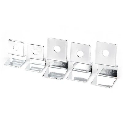 Clip de cubierta de vidrio para acuario soporte para pecera de acero inoxidable 4 piezas Foto 1 de 4