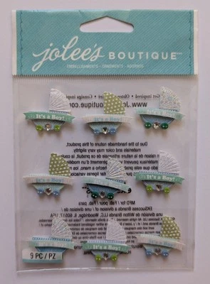 Pegatinas para álbumes de recortes repeticiones cochecitos de bebé niño Jolee's Foto 1 de 2