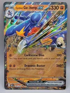 Cynthia's Garchomp ex 104/182 Sv10: Destined Rivals Holo - Picture 1 of 1