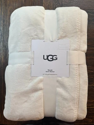 UGG Novah Snow Queen Blanket Comfy Cozy Soft Feel 92”x96” NEW - Image 1 of 2