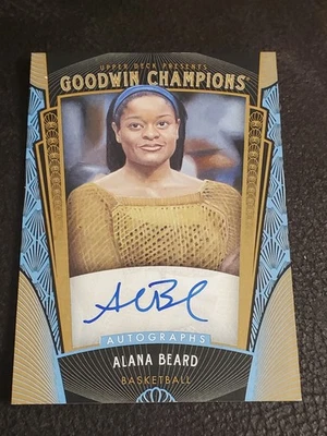 2015 Upper Deck Goodwin Champions Auto Alana Beard #A-AB Auto - Image 1 of 2