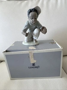 LLADRO “I’ve Got It” 5827 Black Legacy Collection 1991 Rare Open Box New - Picture 1 of 10