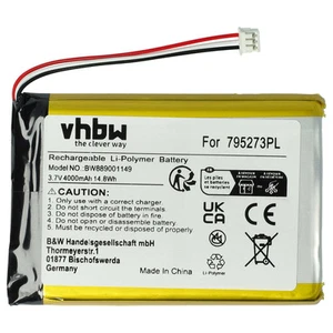 Ersatz Akku Batterie für Tigerbox Touch 4000mAh 3,7V vhbw - Bild 1 von 9