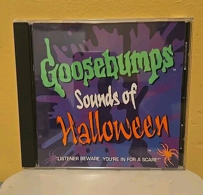 Goosebumps Sounds Of Halloween CD TV Theme Song RL Stine 1996 Vintage - Image 1 of 3