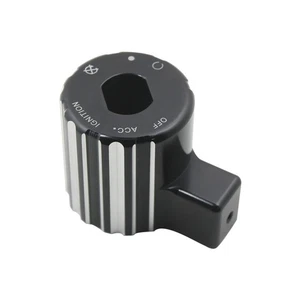 CNC Ignition Switch Cover Cap Fit For Sportster 883 XL883 1200 XL1200 2004-2013 - Picture 1 of 5