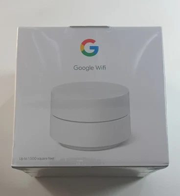 NEW/SEALED! / Google Nest Wifi AC1200 Add-On Mesh Router (1500 Sq Ft Coverage) - Image 1 of 4